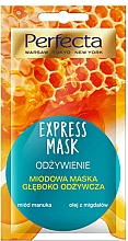 Düfte, Parfümerie und Kosmetik Nährende Gesichtsmaske mit Manuka-Honig - Perfecta Express Mask
