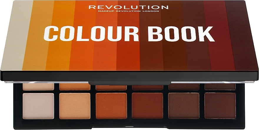 Lidschattenpalette mit 48 Farben - Makeup Revolution Colour Book Shadow Palette