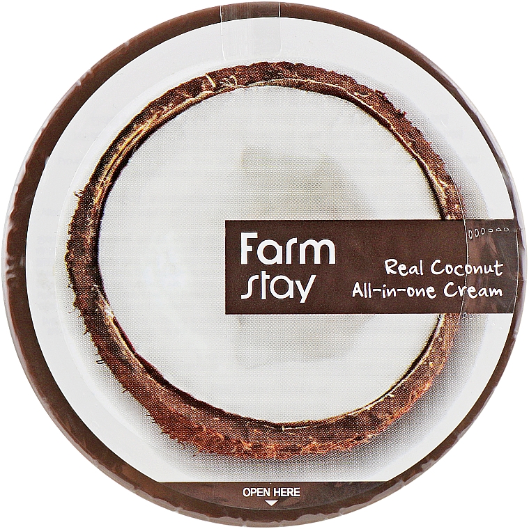 Gesichts- und Körpercreme mit Kokosnuss - FarmStay Real Coconut All-In-One Cream — Bild N1