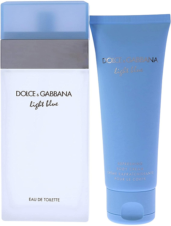 Dolce&Gabbana Light Blue - Duftset (Eau de Toilette 100ml + Körpercreme 75ml) — Bild N2