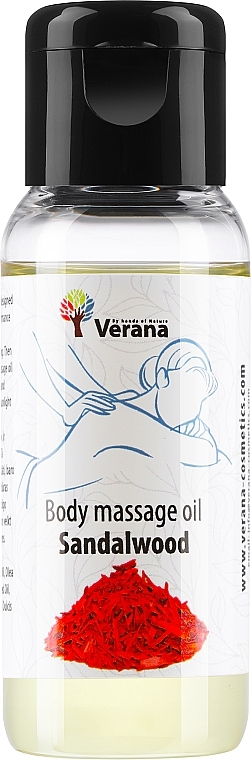 Körpermassageöl Sandalwood - Verana Body Massage Oil — Bild N1