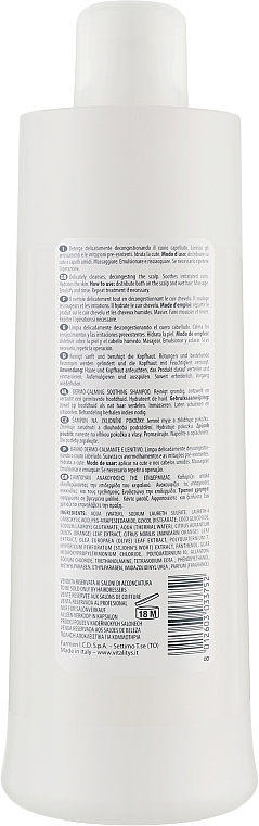 Hautberuhigendes und linderndes Haarbad - Vitality's Intensive Aqua Relax Dermo-Calming Shampoo — Bild N3