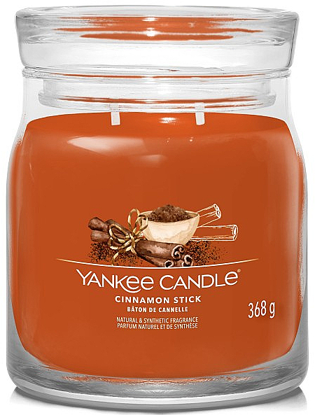 Duftkerze im Glas Cinnamon Stick mit 2 Dochten - Yankee Candle Singnature — Bild N1