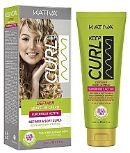 Lockendefinierende Creme - Kativa Keep Curl Definer Leave In Cream — Bild N1