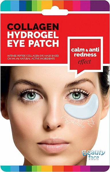 Feuchtigkeitsspendende Augenpatches mit Kollagen - Beauty Face Collagen Hydrogel Eye Patch — Bild N1