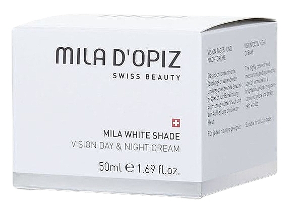 24-Stunden-Gesichtscreme - Mila D’Opiz Mila White Shade Vision Day + Night Cream — Bild N2