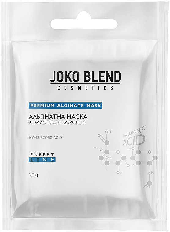 Alginatmaske für das Gesicht mit Hyaluronsäure - Joko Blend Premium Alginate Mask — Bild N1