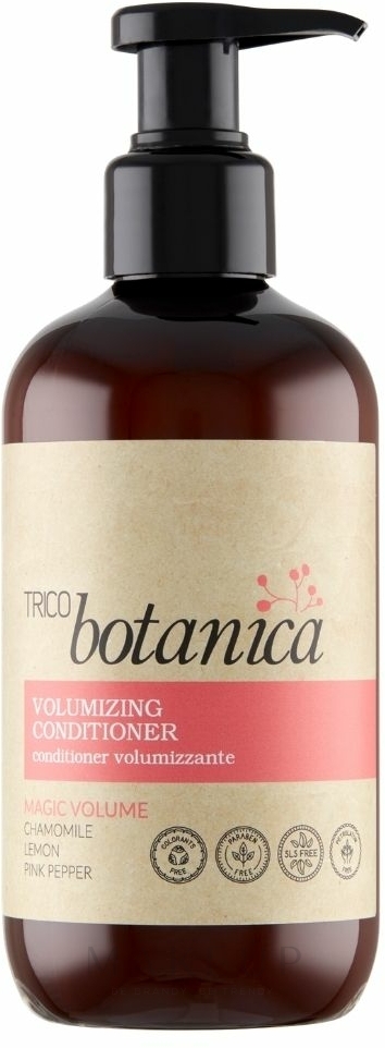 Haarspülung für mehr Volumen mit Ceramiden, Zitrone und Pfeffer - Trico Botanica — Bild 250 ml