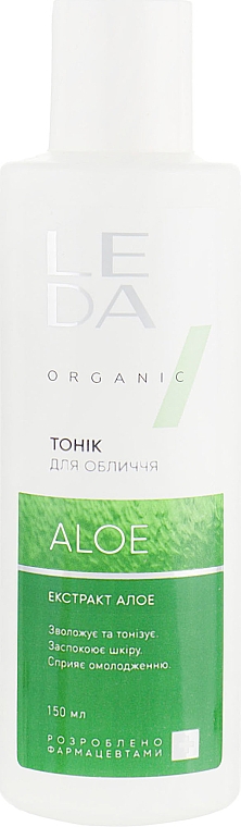 Gesichtstonikum mit Aloe - Leda Aloe Facial Tonic — Bild N2