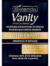Düfte, Parfümerie und Kosmetik Pflegetuch nach der Haarentfernung mit Enzymen - Bielenda Vanity Expert Depilation