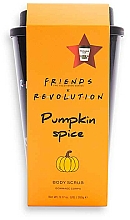 Düfte, Parfümerie und Kosmetik Glättendes und reinigendes Körperpeeling mit Kürbisduft - Makeup Revolution X Friends Pumpkin Spice Body Scrub