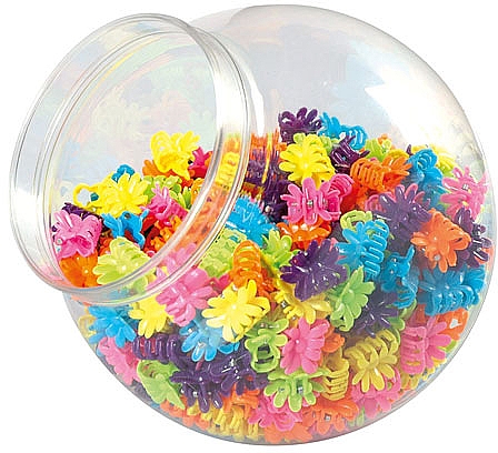 Haarset S 42102 300 St. - Top Choice Claw Clips in The Jar — Bild N1