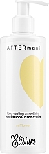 Düfte, Parfümerie und Kosmetik Handcreme mit blumigem Duft - Elisium AFTERmani Long-lasting Smoothing Professional Hand Cream Safflower 