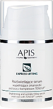 Düfte, Parfümerie und Kosmetik Aufhellendes Serum gegen Augenfältchen - APIS Professional Express Lifting Brightening Filling Wrinkle Serum With Tens UP