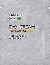 Gesichtscreme für den Tag - Lambre Eco Day Cream Oily & Mixed Skin (Probe)  — Bild N1