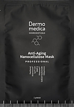 Düfte, Parfümerie und Kosmetik Verjüngende Gesichtsmaske aus Zellulose - Dermomedica Professional Anti-Aging Nanocellulose Mask