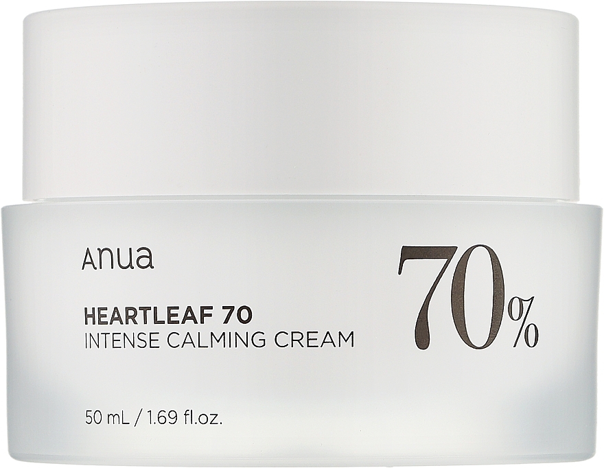 Beruhigende Gesichtscreme - Anua Heartleaf 70% Intense Calming Cream — Bild N1