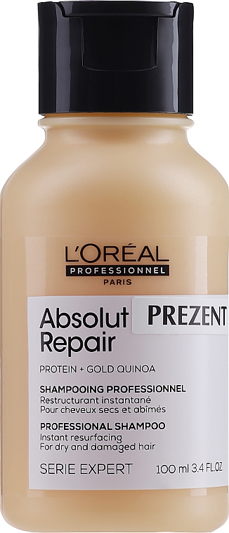 GESCHENK! Shampoo für geschädigtes Haar - L'Oreal Professionnel Serie Expert Absolut Repair Gold Quinoa + Protein Shampoo — Bild N1