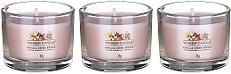 Duftkerzen-Set Vanille-Creme-Brulée - Yankee Candle Vanilla Creme Brulee (candle/3x37g) — Bild N2