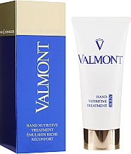 Düfte, Parfümerie und Kosmetik Aufbauende und pflegende Anti-Aging Handcreme - Valmont Hand Nutritive Treatment