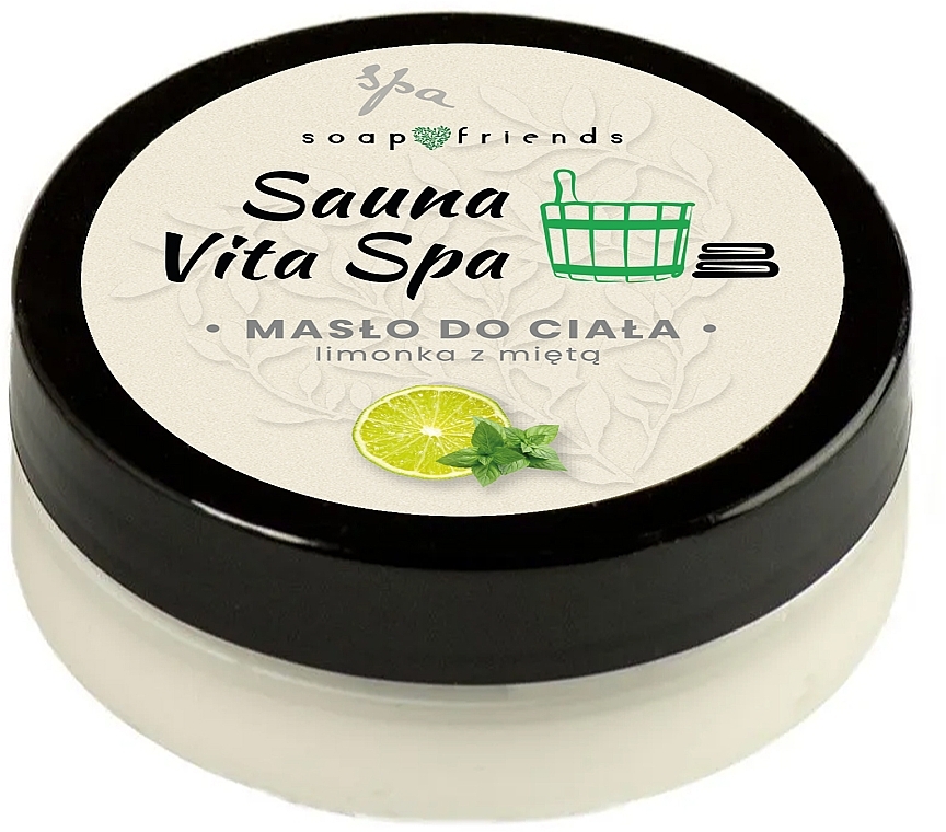 Körperbutter mit Limette und Minze - Soap&Friends Sauna Vita Spa — Bild N1