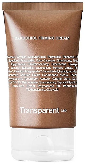 Straffende Gesichtscreme mit Bakuchiol - Transparent Lab Bakuchiol Firming Cream — Bild N1