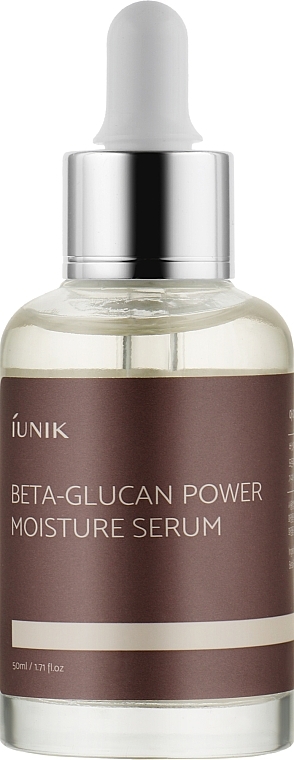 Feuchtigkeitsspendendes und beruhigendes Gesichtsserum mit Beta-Glucan - iUNIK Beta-Glucan Power Moisture Serum — Bild N2