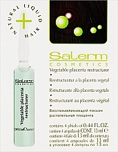 Düfte, Parfümerie und Kosmetik Haarampullen mit Pflanzenplazenta - Salerm Reestructuratur A La Placenta Vegetal