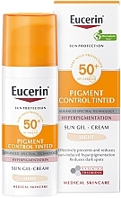 Sonnenschutzgel - Eucerin Pigment Control Gel-Cream SPF50+ Light — Bild N1