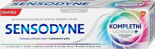 Zahnpasta - Sensodyne Complete Protection Whitening — Bild N1