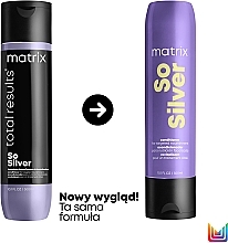 Haarspülung für gefärbtes Haar mit Antioxidantien - Matrix Total Results Color Obsessed So Silver Conditioner — Foto N2