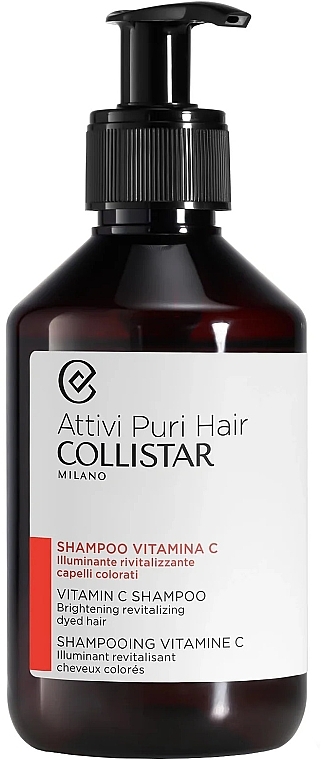 Shampoo mit Vitamin C - Collistar Attivi Puri Hair Vitamin C Shampoo — Bild N1