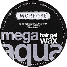 Düfte, Parfümerie und Kosmetik Gel-Wachs für die Haare - Morfose Mega Aqua Hair Gel Wax 5