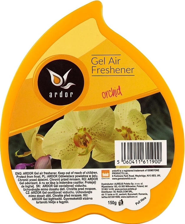 Gel-Lufterfrischer Orchidee - Ardor Gel Air Freshener Orchid  — Bild N1