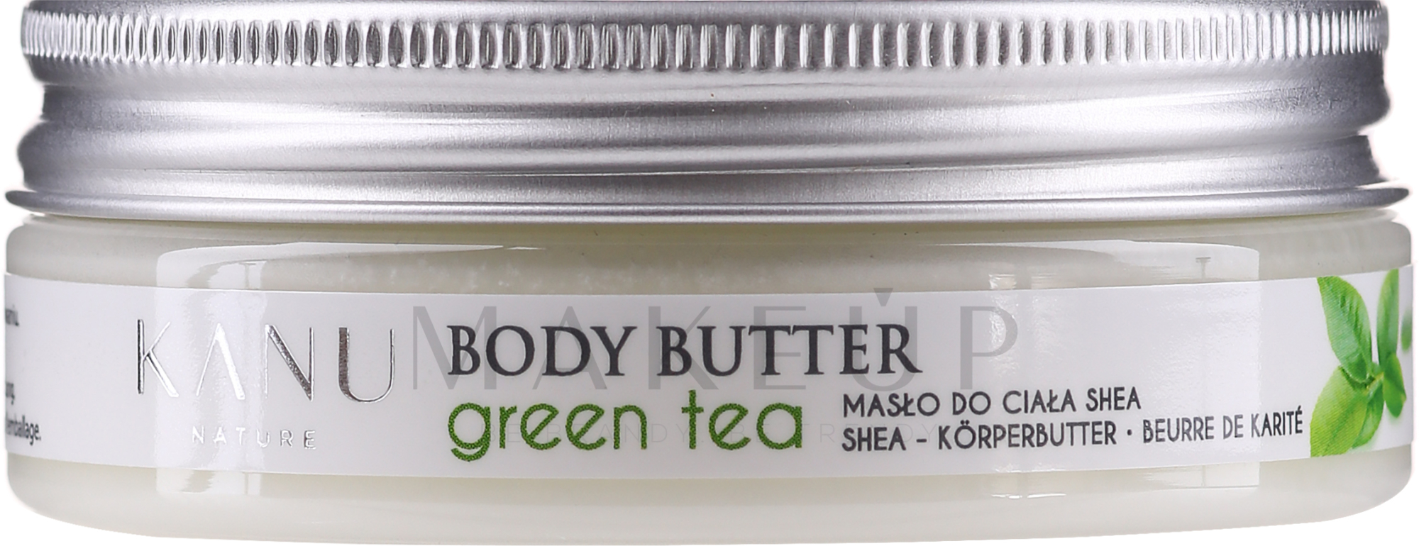 Pflegende Körperbutter mit grünem Tee - Kanu Nature Green Tea Body Butter — Bild 50 g