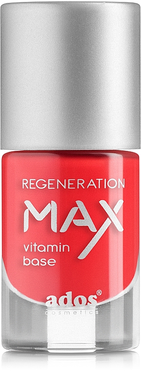 Stärkender und regenerierender Nagellack mit Vitaminen - Ados Max Regeneration Vitamin Base