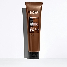 Feuchtigkeitsspendende Haarkur mit Sacha Inchi Oil für trockenes, grobes Haar - Redken All Soft Mega HydraMelt Cream — Bild N2