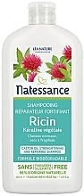 Haarshampoo mit Rizinusöl und pflanzlichem Keratin - Natessance — Bild N3