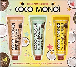 Düfte, Parfümerie und Kosmetik Coco Monoi - Handpflegeset (Handcreme 3x30 ml) 