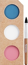 Schminkset für Kinder - Namaki Princess & Unicorn 3-Color Face Painting Kit (Gesichtsfarbe 7,5g + Pinsel 1 St. + Accessories 2 St.) — Bild N2