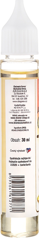 Arganöl für Körper und Gesicht - Bione Cosmetics Argan Face and Body Oil — Bild N2
