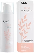 Düfte, Parfümerie und Kosmetik Gesichtscreme mit Ceramiden und Peptiden - Lynia Pro Face Cream Ceramides Peptides