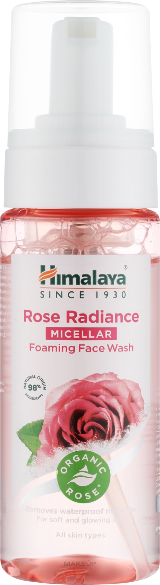 Mizellarer Reinigungsschaum Rose - Himalaya Herbals Rose Radiance Micellar Foaming Face Wash — Bild 150 ml