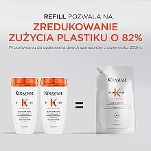 Reichhaltiges, feuchtigkeitsspendendes Shampoo-Bad für sehr trockenes Haar (Refill) - Kerastase Nutritive Bain Satin Riche Shampoo  — Bild N7