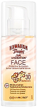 Düfte, Parfümerie und Kosmetik Feuchtigkeitsspendende Sonnenschutzlotion für das Gesicht SPF 30 - Hawaiian Tropic Silk Hydration Face With SPF 30