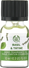 Düfte, Parfümerie und Kosmetik Duftöl Basilikum und Thymian - The Body Shop Basil & Thyme Home Fragrance Oil