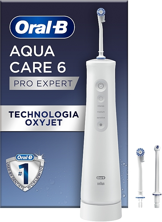 Irrigator Oxyjet weiß-grau - Oral-B Pro-Expert Power Oral Care AquaCare Series 6 MDH20.026.3  — Bild N2