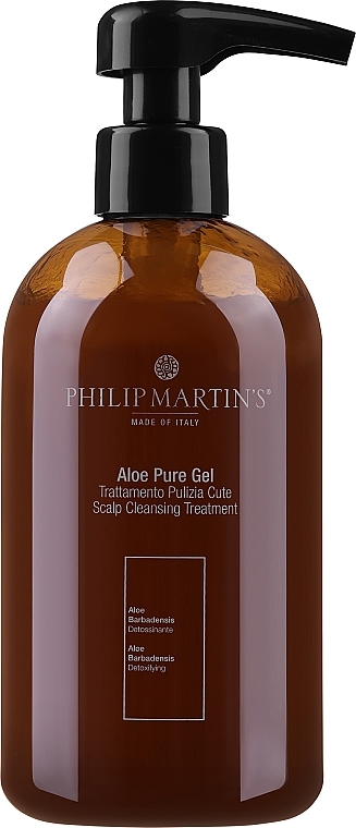 Gel zur Tiefenhydratisierung der Kopfhaut - Philip Martin's Aloe Pure Gel — Bild N3
