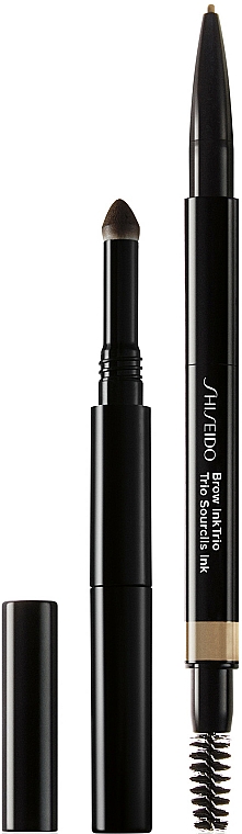 Augenbrauenstift mit Bürste - Shiseido Brow Ink Trio Pencil