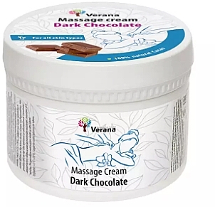 Massagecreme Dunkle Schokolade - Verana Massage Cream Dark Chocolate — Bild N1
